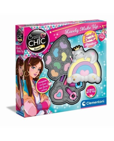 Set di Trucchi per Bambini Clementoni Crazy Chic Beauty Lovely Make up Multicolore Set di Trucchi per Bambini Clementoni Crazy Chic Beauty Lovely Make up Multicolore