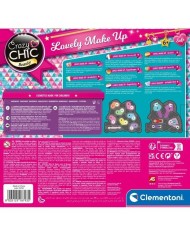Set di Trucchi per Bambini Clementoni Crazy Chic Beauty Lovely Make up Multicolore