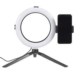 Ring Light con Treppiede e Telecomando Be MIX   Ø 20 cm