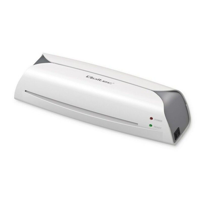 Plastificatrice Qoltec Laminator LMR-0327 A4 Bianco
