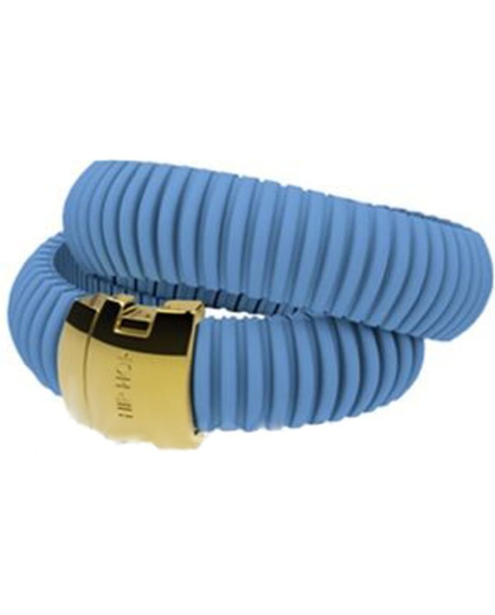 Bracciale Donna Hip Hop ICON LIGHT BLUE BRACCIALE DOPPIO/ DOUBLE BRACELET Bracciale Donna Hip Hop ICON LIGHT BLUE BRACCIALE DOPPIO/ DOUBLE BRACELET