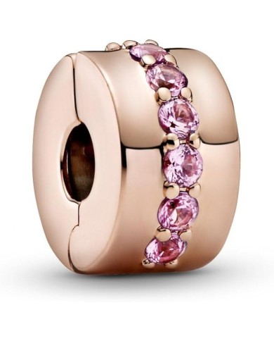 Charm da Donna Pandora PINK SPARKLING ROW Charm da Donna Pandora PINK SPARKLING ROW