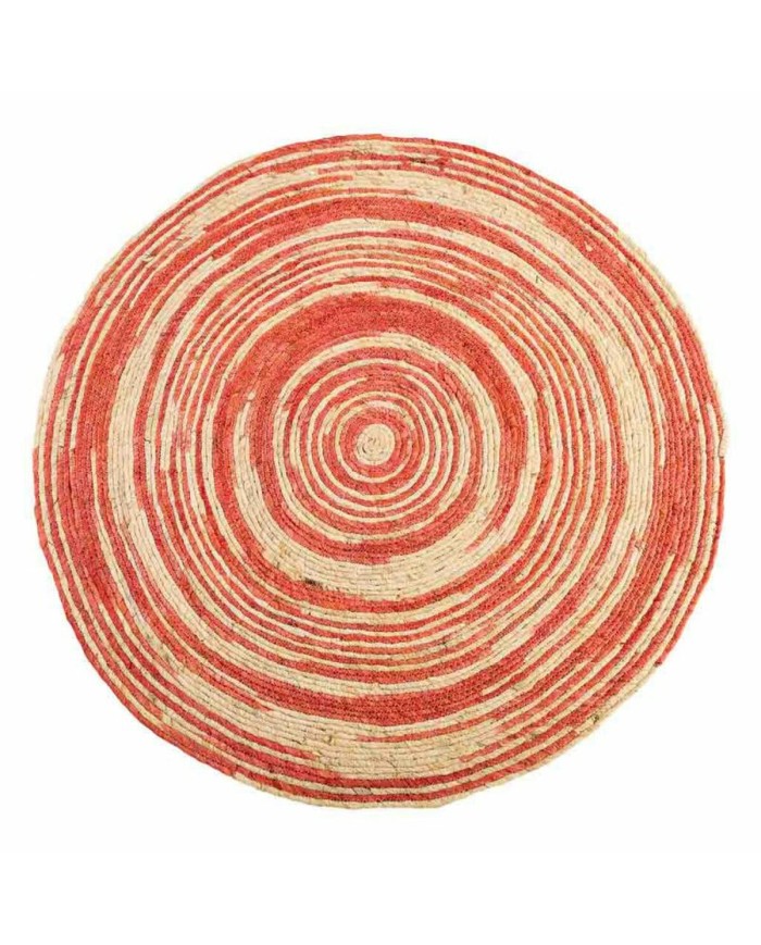 Tappeto Alexandra House Living Marrone Fibra naturale 120 x 120 cm Circolare