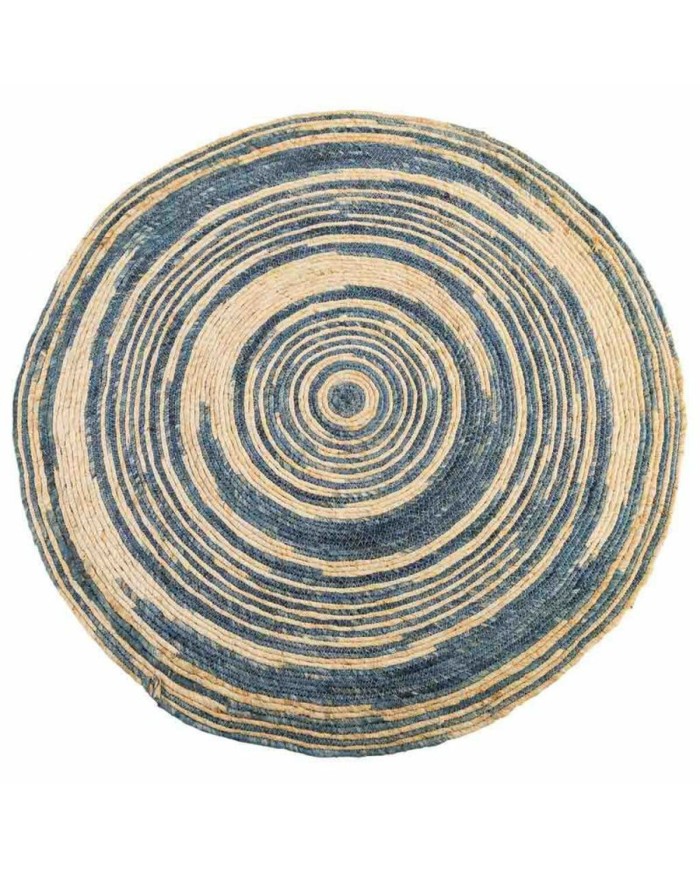 Tappeto Alexandra House Living Marrone Fibra naturale 120 x 120 cm Circolare