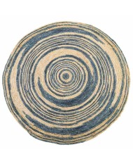 Tappeto Alexandra House Living Marrone Fibra naturale 120 x 120 cm Circolare