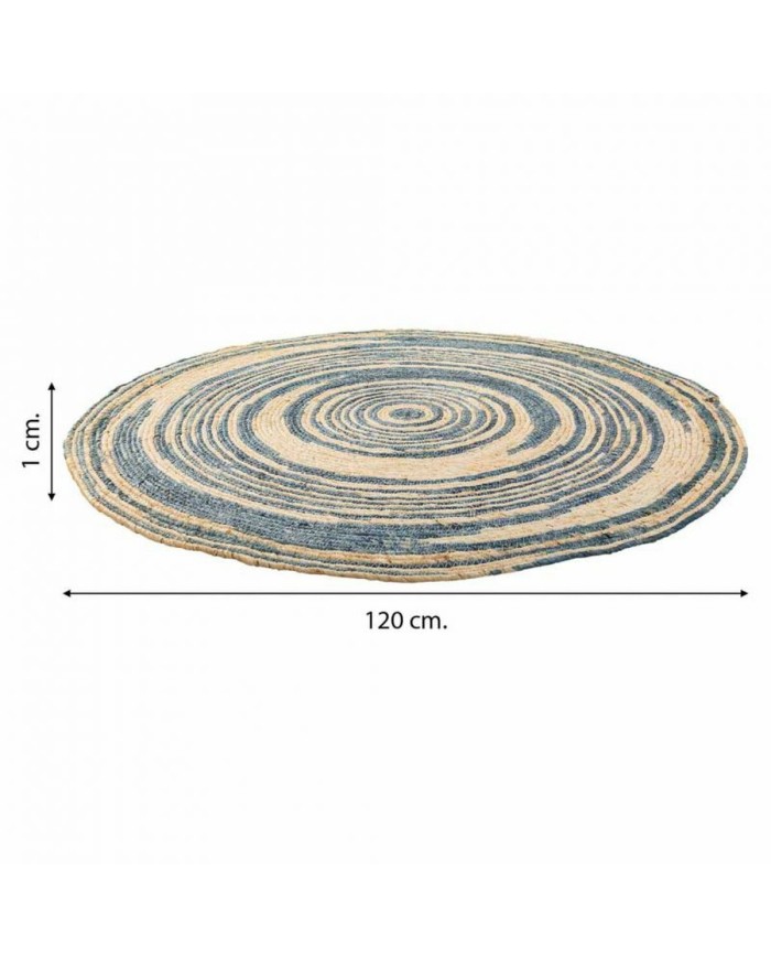 Tappeto Alexandra House Living Marrone Fibra naturale 120 x 120 cm Circolare