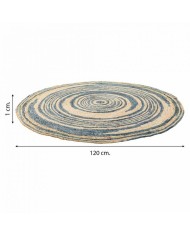 Tappeto Alexandra House Living Marrone Fibra naturale 120 x 120 cm Circolare