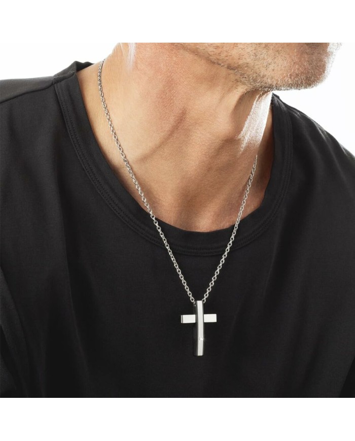 Collana Uomo Lotus LS2369-1/1 Croce