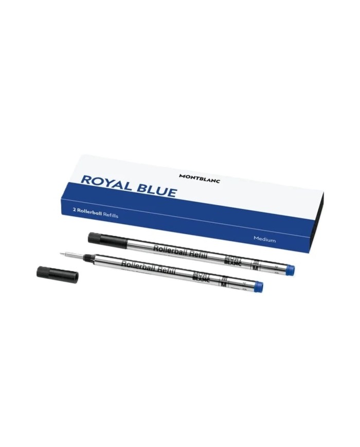 Cartuccia di ricambio per penna Montblanc ROYAL BLUE Azzurro (2 Unità)