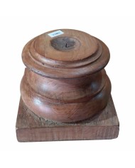 Candelabro Alexandra House Living Marrone Acacia Legno di mango 25 x 21 x 25 cm Candelabro Alexandra House Living Marrone Acacia Legno di mango 25 x 21 x 25 cm