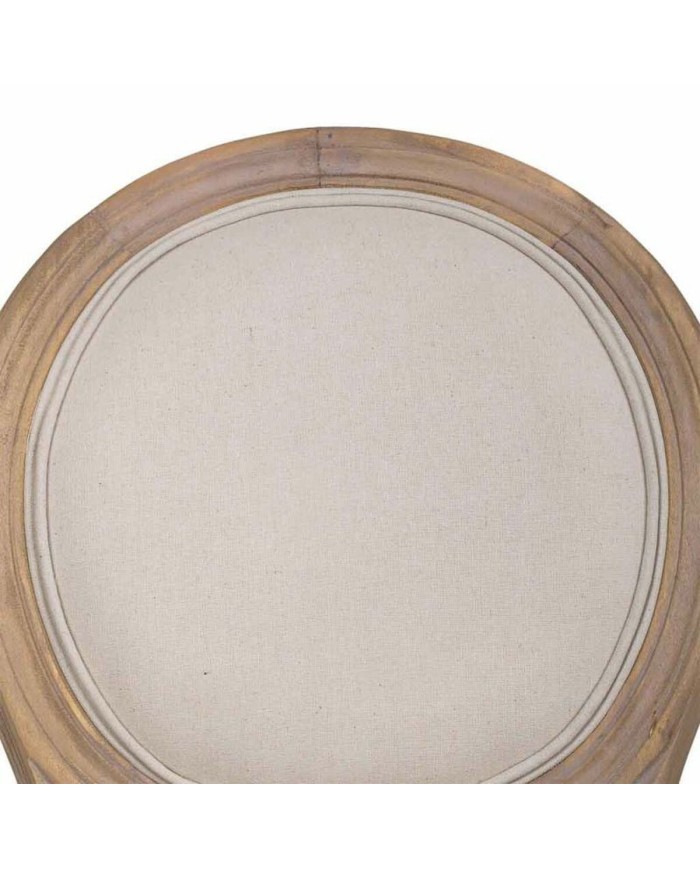 Sgabello Alexandra House Living Crema Gomma Legno 46 x 116 x 52 cm