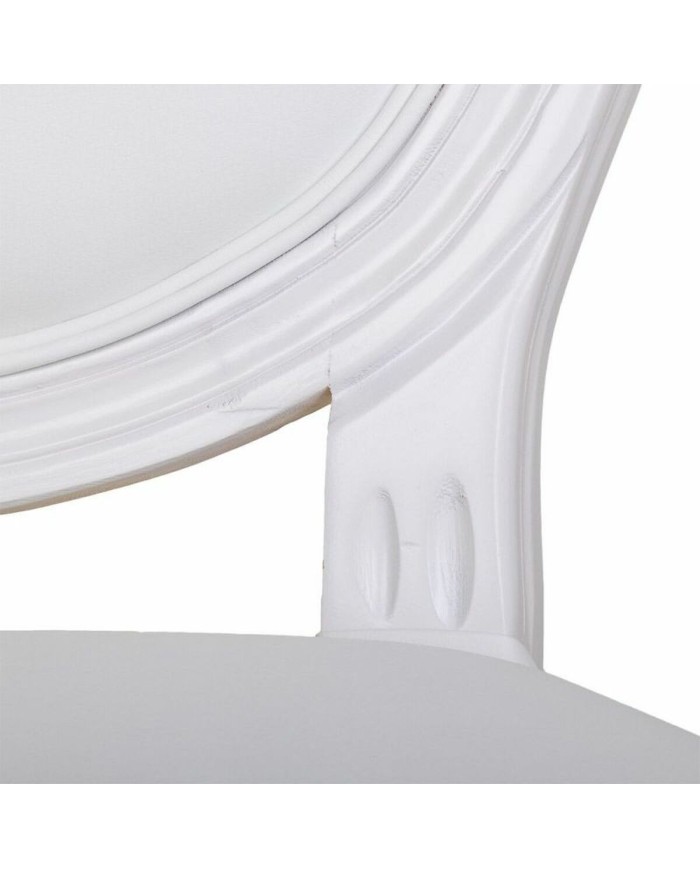 Sgabello Alexandra House Living Bianco Poliuretano 46 x 116 x 52 cm Sgabello Alexandra House Living Bianco Poliuretano 46 x 116 x 52 cm