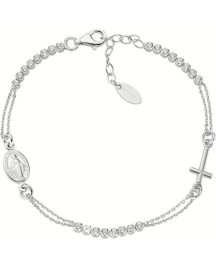 Collana Donna Amen BRCRMIBBZ3 Argentato