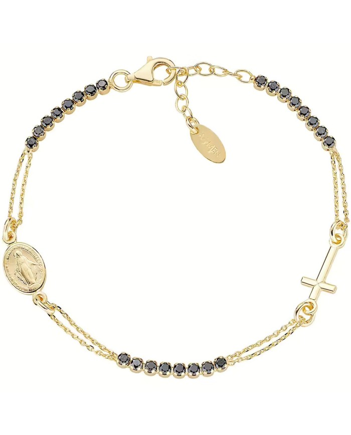 Collana Donna Amen BRCRMIGNZ3 Dorato Collana Donna Amen BRCRMIGNZ3 Dorato