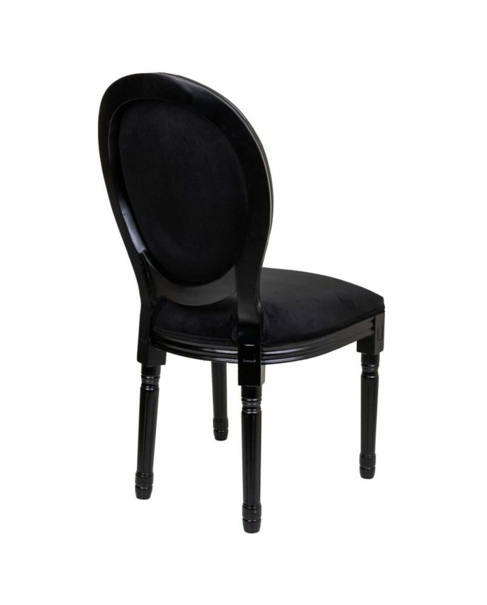 Sedia da Sala da Pranzo Alexandra House Living Nero 46 x 96 x 48 cm