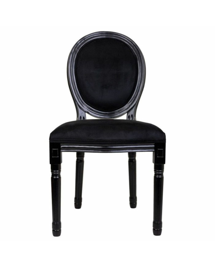 Sedia da Sala da Pranzo Alexandra House Living Nero 46 x 96 x 48 cm