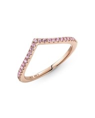 Anello Donna Pandora WISHBONE 14K ROSE GOLD-PLATED - RING - SIZE 50 Anello Donna Pandora WISHBONE 14K ROSE GOLD-PLATED - RING - SIZE 50