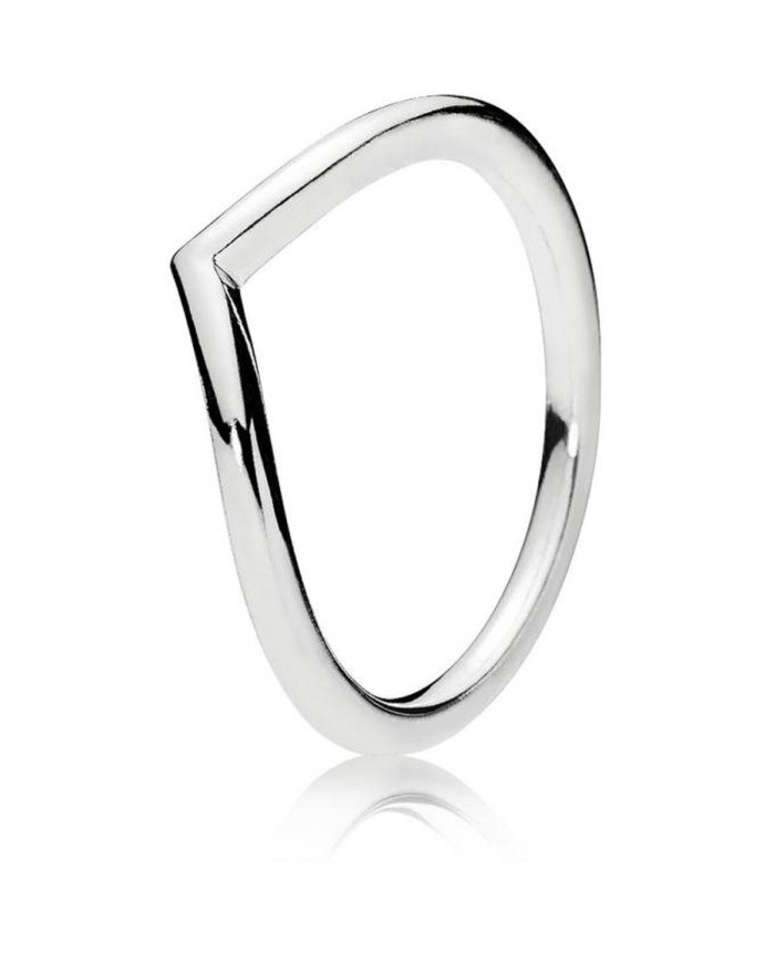 Anello Donna Pandora WISHBONE SILVER - RING - SIZE 60 Anello Donna Pandora WISHBONE SILVER - RING - SIZE 60