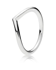 Anello Donna Pandora WISHBONE SILVER - RING - SIZE 60 Anello Donna Pandora WISHBONE SILVER - RING - SIZE 60