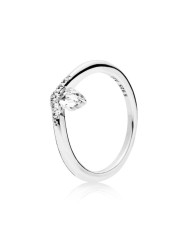 Anello Donna Pandora WISHBONE SILVER - RING - SIZE 60 Anello Donna Pandora WISHBONE SILVER - RING - SIZE 60