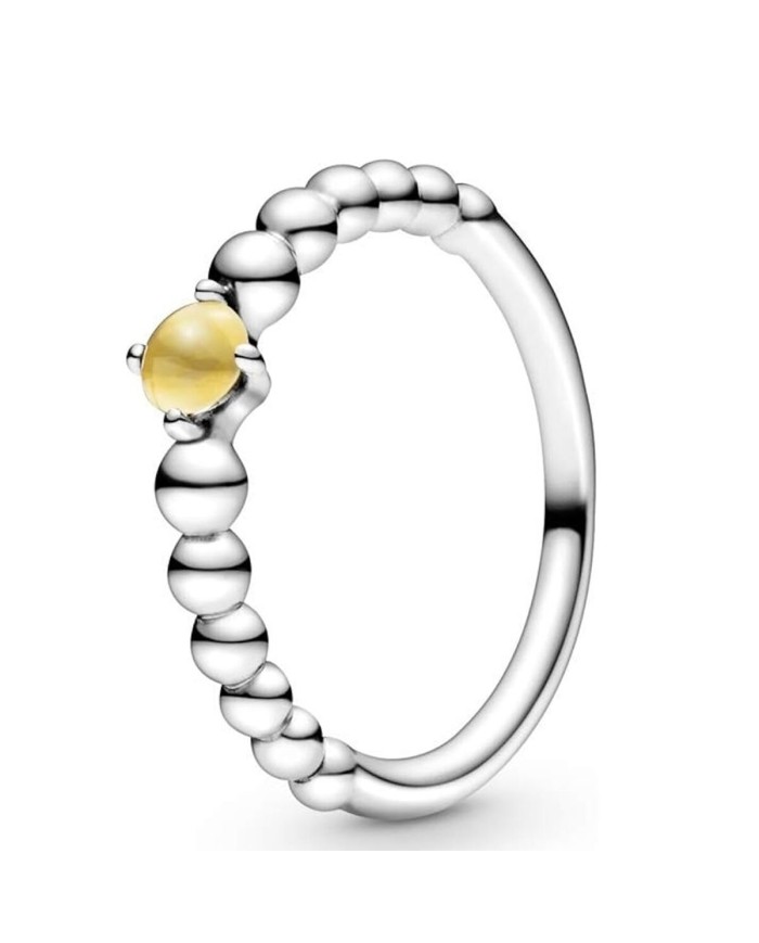 Anello Donna Pandora YELLOW STONE - RING - SIZE 54 Anello Donna Pandora YELLOW STONE - RING - SIZE 54