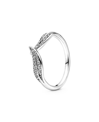 Anello Donna Pandora LEAF PAVE - RING - SIZE 52 Anello Donna Pandora LEAF PAVE - RING - SIZE 52