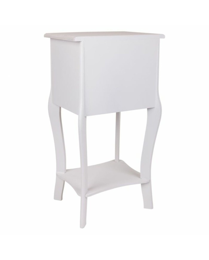 Comodino Alexandra House Living Bianco 31 x 71 x 38 cm Comodino Alexandra House Living Bianco 31 x 71 x 38 cm