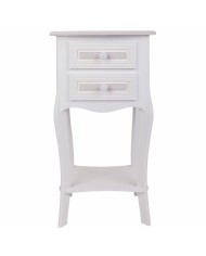 Comodino Alexandra House Living Bianco 31 x 71 x 38 cm Comodino Alexandra House Living Bianco 31 x 71 x 38 cm