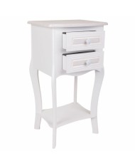 Comodino Alexandra House Living Bianco 31 x 71 x 38 cm Comodino Alexandra House Living Bianco 31 x 71 x 38 cm