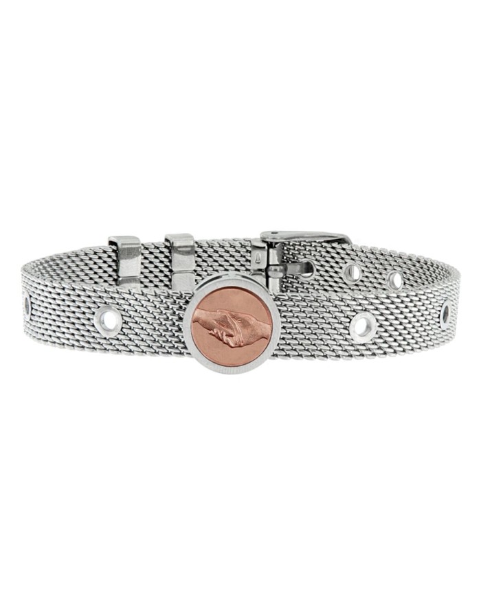 Bracciale Uomo Talent Jewels TJA-5-01-02-1-215 Argentato Bracciale Uomo Talent Jewels TJA-5-01-02-1-215 Argentato