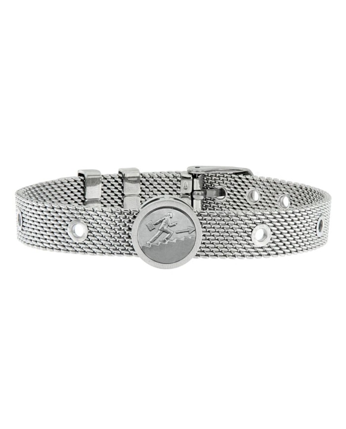 Bracciale Uomo Talent Jewels TJA-5-02-03-1-215 Argentato Bracciale Uomo Talent Jewels TJA-5-02-03-1-215 Argentato