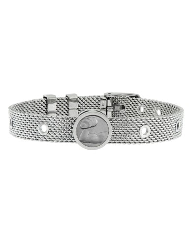 Bracciale Uomo Talent Jewels TJA-1-11-03-1-215 Argentato Bracciale Uomo Talent Jewels TJA-1-11-03-1-215 Argentato