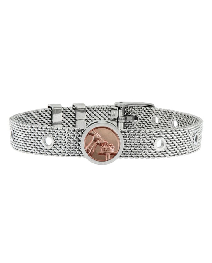 Bracciale Uomo Talent Jewels TJA-3-04-02-1-215 Argentato Bracciale Uomo Talent Jewels TJA-3-04-02-1-215 Argentato