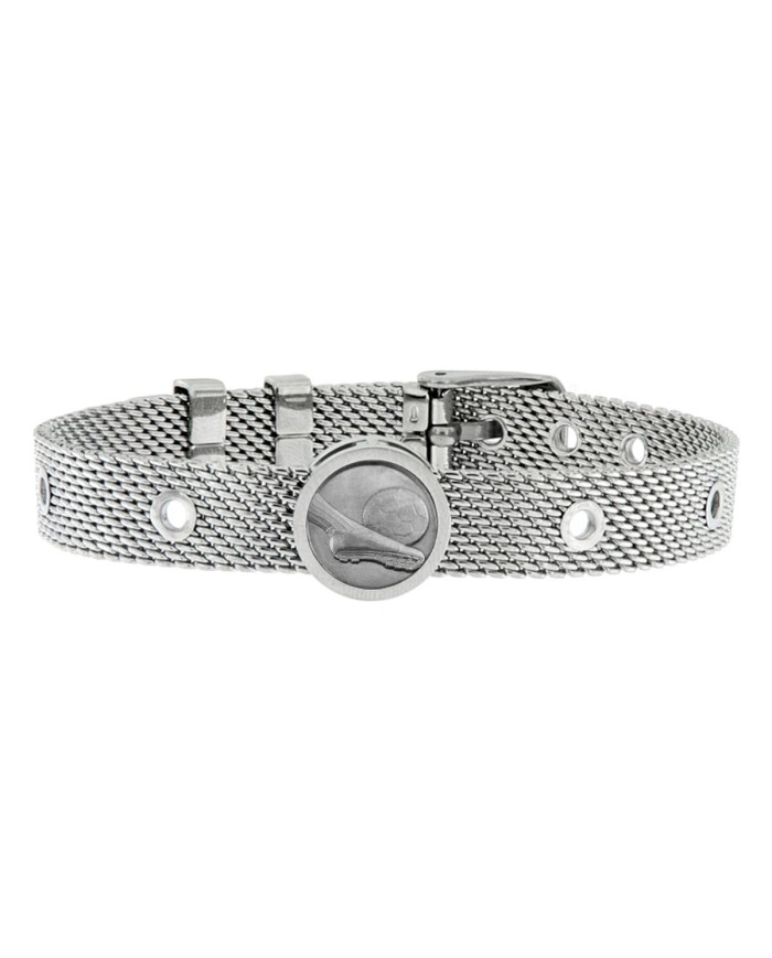 Bracciale Uomo Talent Jewels TJA-1-03-03-1-235 Argentato Bracciale Uomo Talent Jewels TJA-1-03-03-1-235 Argentato