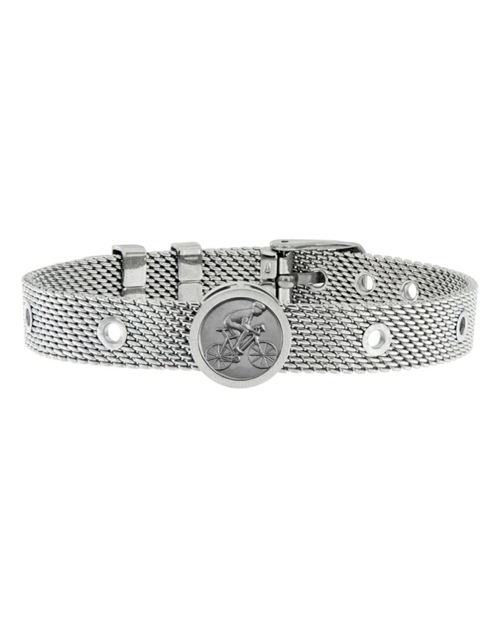 Bracciale Uomo Talent Jewels TJA-1-01-03-1-215 Argentato Bracciale Uomo Talent Jewels TJA-1-01-03-1-215 Argentato