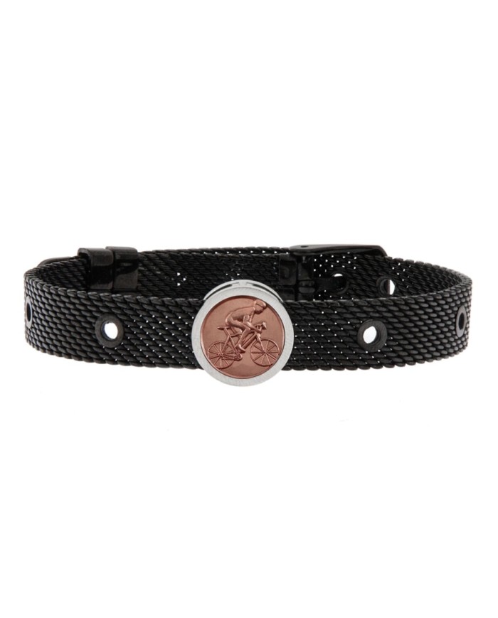 Bracciale Uomo Talent Jewels TJA-1-01-02-2-235 Nero Bracciale Uomo Talent Jewels TJA-1-01-02-2-235 Nero