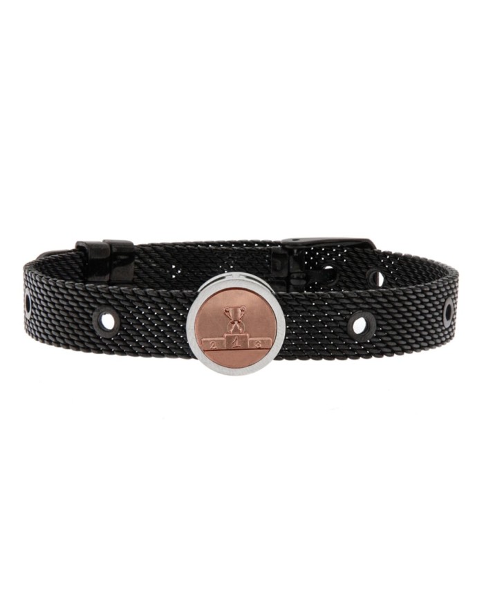 Bracciale Uomo Talent Jewels TJA-5-04-02-2-215 Nero Bracciale Uomo Talent Jewels TJA-5-04-02-2-215 Nero