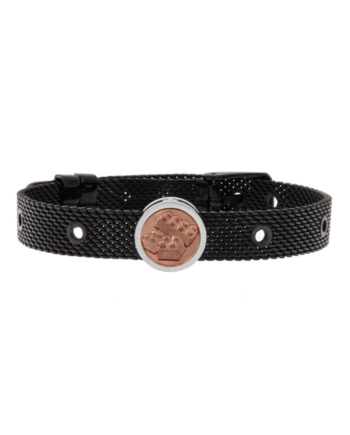 Bracciale Uomo Talent Jewels TJA-5-06-02-2-215 Nero Bracciale Uomo Talent Jewels TJA-5-06-02-2-215 Nero