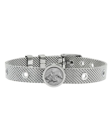 Bracciale Uomo Talent Jewels TJA-1-05-03-1-215 Argentato Bracciale Uomo Talent Jewels TJA-1-05-03-1-215 Argentato