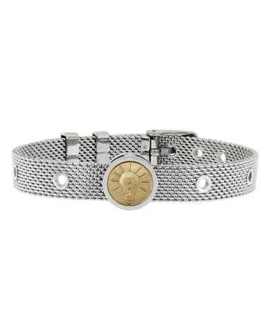 Bracciale Uomo Talent Jewels TJA-5-08-01-1-215 Argentato Bracciale Uomo Talent Jewels TJA-5-08-01-1-215 Argentato