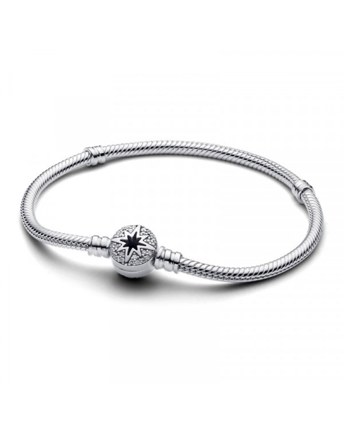 Bracciale Donna Pandora 593584C01-20 20 cm Argentato Bracciale Donna Pandora 593584C01-20 20 cm Argentato