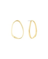 Orecchini Donna Calvin Klein SCULPTURAL Acciaio inossidabile Dorato