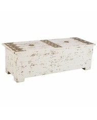 Scatola-Portagioie Alexandra House Living Bianco Verde Ottone Legno MDF 15 x 10 x 36 cm 3 cassetti