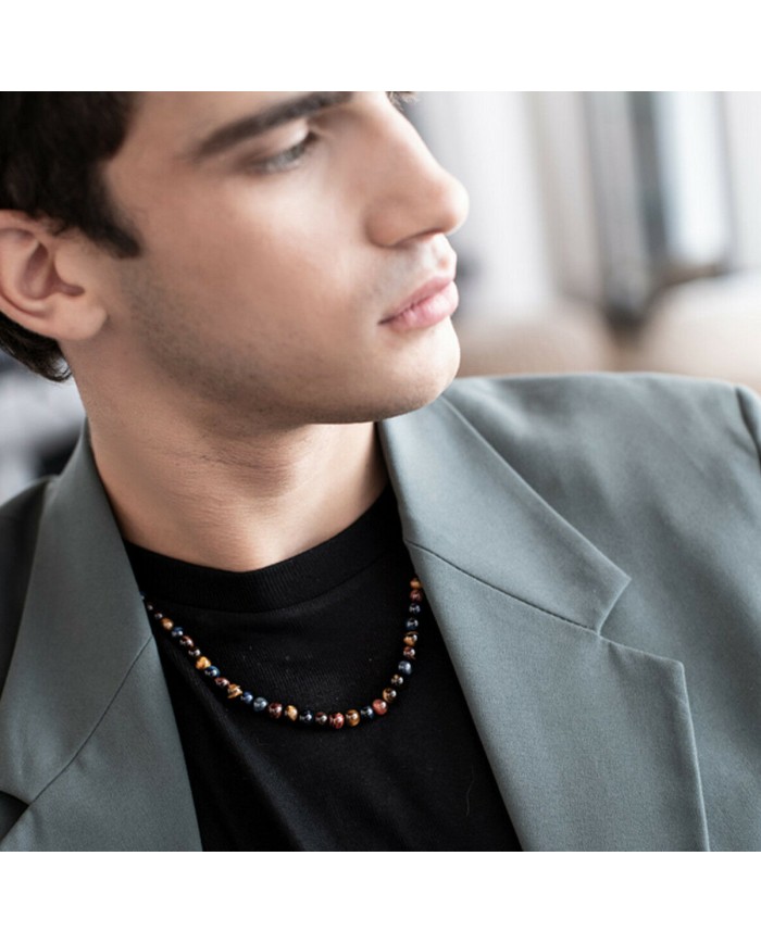 Collana Uomo Albert M. WSOX00476.AZZ