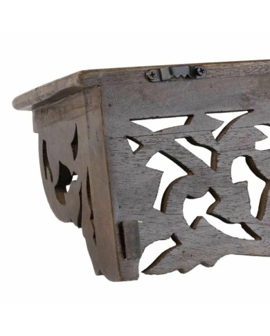 Mensole Alexandra House Living Grigio Legno di mango 15 x 13 x 60 cm Mensole Alexandra House Living Grigio Legno di mango 15 x 13 x 60 cm