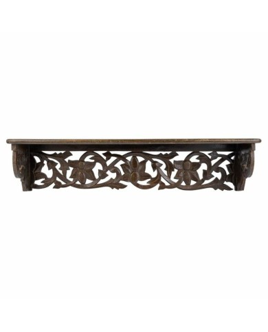 Mensole Alexandra House Living Grigio Legno di mango 15 x 13 x 60 cm Mensole Alexandra House Living Grigio Legno di mango 15 x 13 x 60 cm