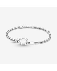 Bracciale Donna Pandora 590792C00-17 17 cm Argentato Bracciale Donna Pandora 590792C00-17 17 cm Argentato