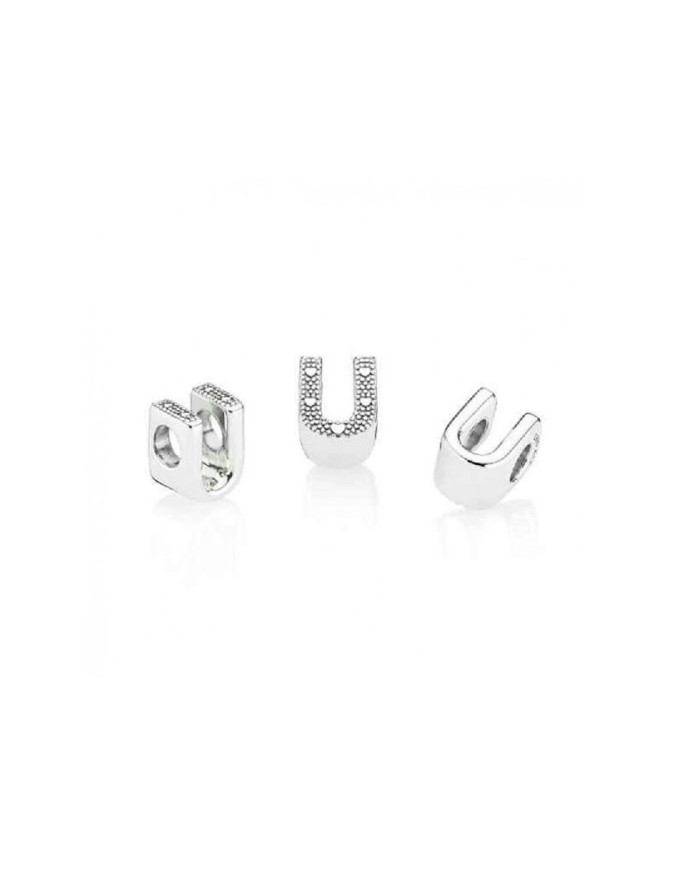 Perlina Donna Pandora LETTER T SILVER Argentato Perlina Donna Pandora LETTER T SILVER Argentato