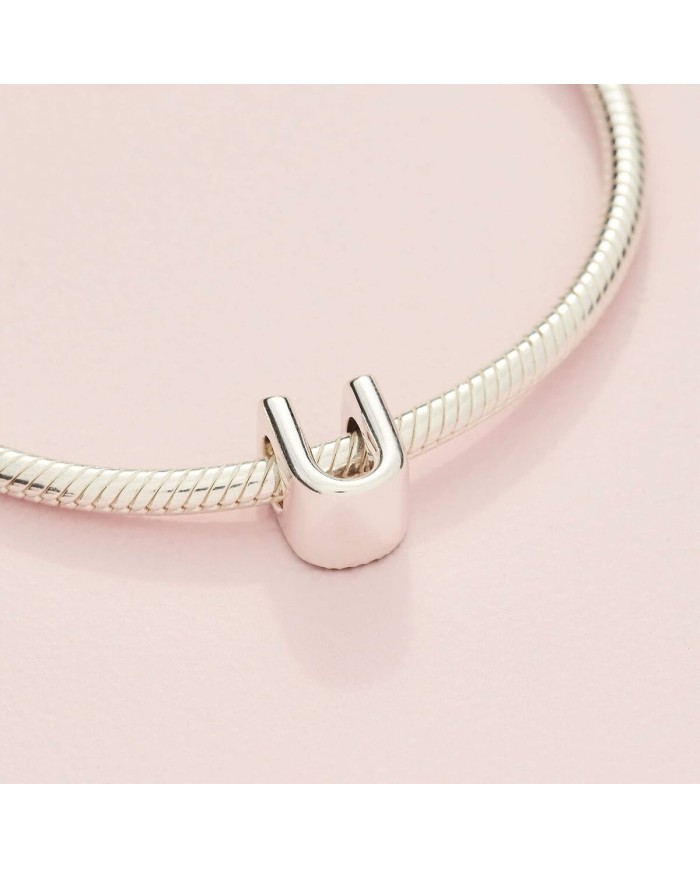 Perlina Donna Pandora LETTER T SILVER Argentato Perlina Donna Pandora LETTER T SILVER Argentato