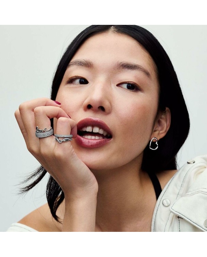 Orecchini Donna Pandora 293077C00 Argento puro Argento puro 925 Orecchini Donna Pandora 293077C00 Argento puro Argento puro 925